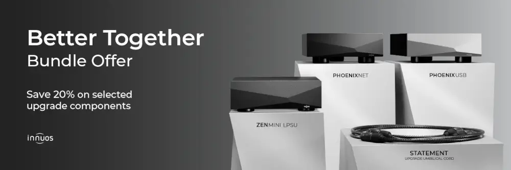Elevate Your Digital Audio Experience: Save 20% on Innuos Upgrades