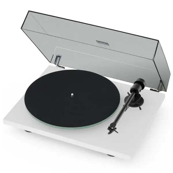 Project T1 Turntable Gloss White