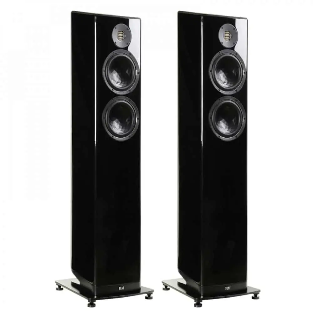 Elac Vela FS408.2 Floorstanding Speakers Black