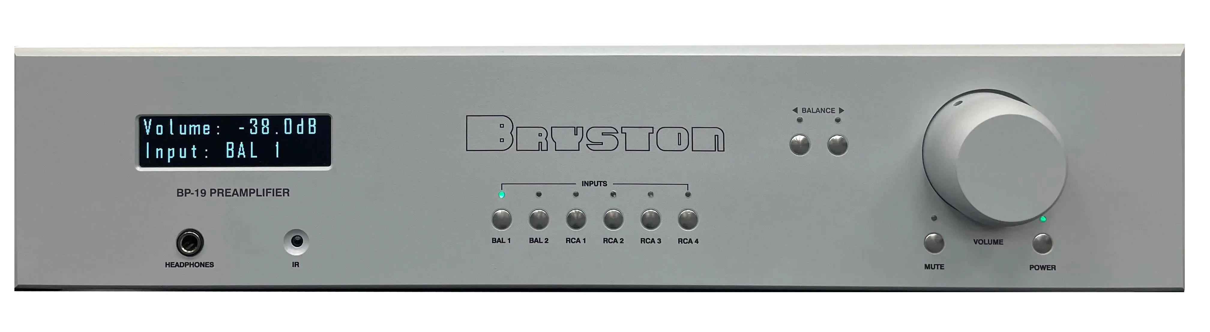 Bryston BP-19 Preamplifier - Silver