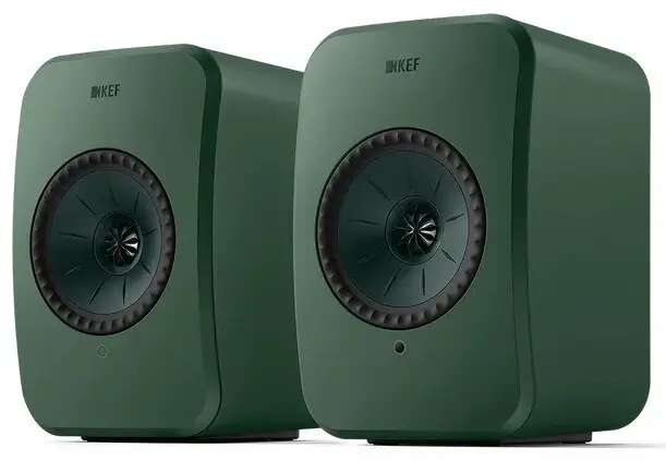 KEF LSX II LT Wireless Speakers Sage Green