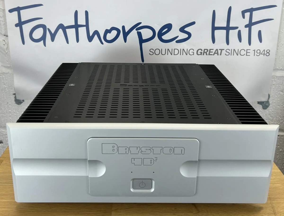 Bryston 4B3 Stereo Power Amplifier - Silver - Preowned
