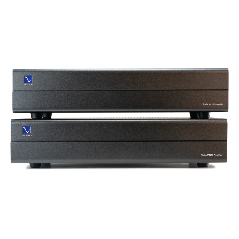 PS Audio Stellar M1200 mono power amplifiers