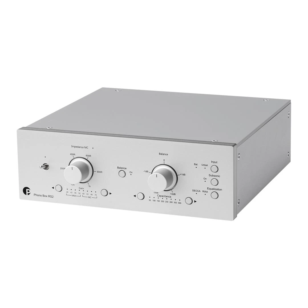 Project Phono Box RS2 Phono Stage Silver