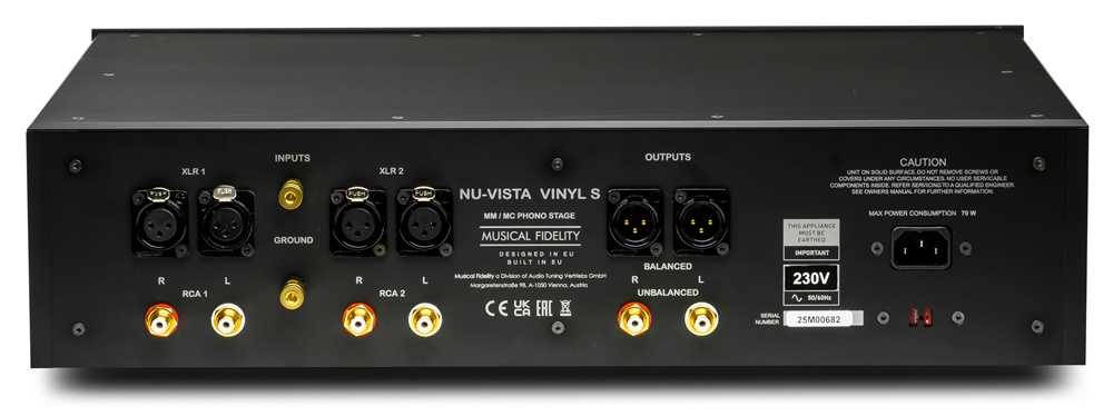 Musical Fidelity Nu-Vista Vinyl S power supply components